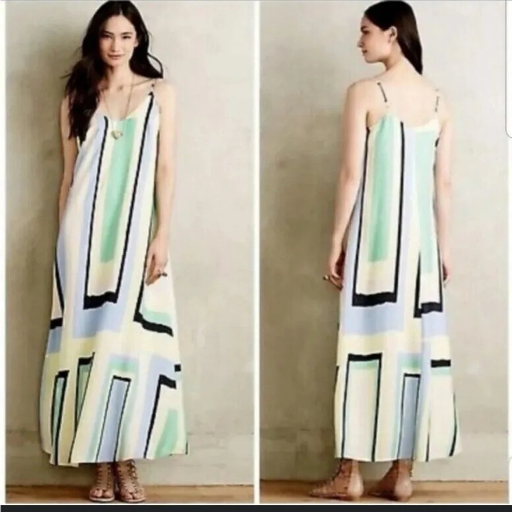 Maeve Multicolor Maxi Dress - Picture 1 of 7
